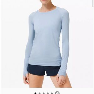 Blue Linen Size 8 Swiftly Tech